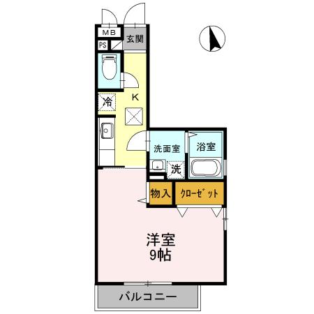 グレイス（101） 間取り図画像