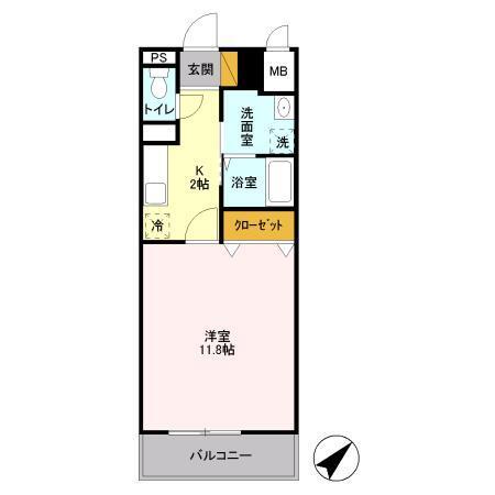 キャメロット新越谷（0403） 間取り図画像