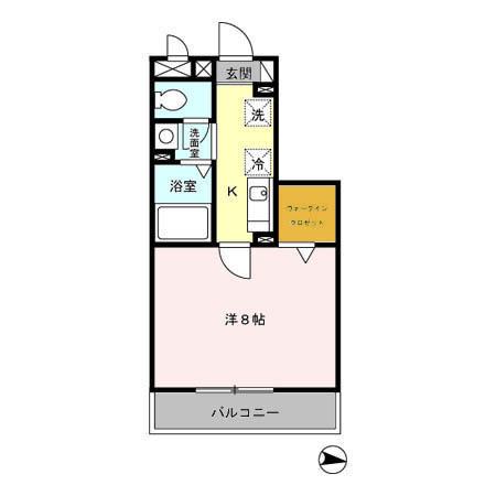グランディール（102） 間取り図画像