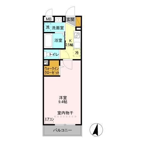 BE AMBITIOUS（311） 間取り図画像