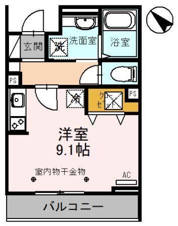 フェリーチェ（106） 間取り図画像