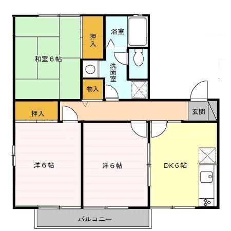 サンライトスクエア　Ⅰ（103） 間取り図画像