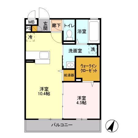 ピラタス　Ⅹ（303） 間取り図画像