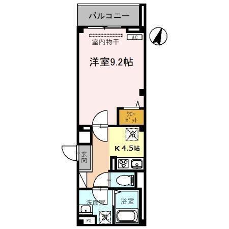 タチェット三郷中央（403） 間取り図画像