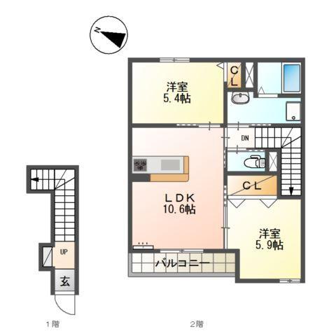  間取り図写真