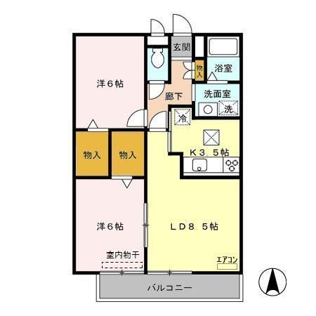 ロイヤルハーモニー（207） 間取り図画像