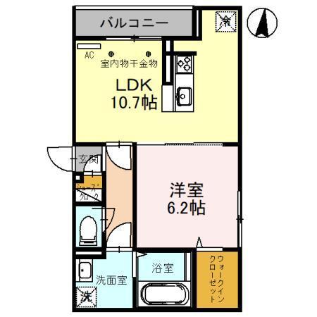 レイク・エスポワ（301） 間取り図画像