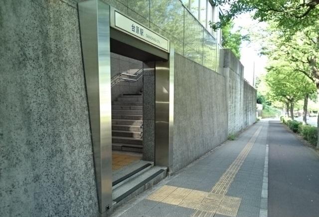 地下鉄南北線台原駅：1400m