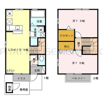  間取り図写真