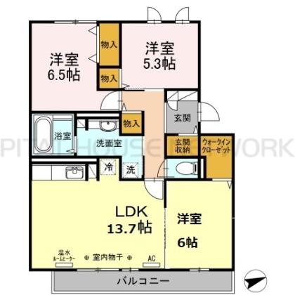  間取り図写真