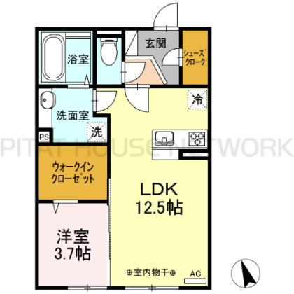  間取り図写真