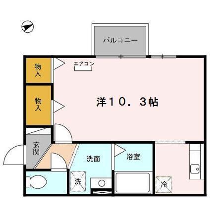 ＣＫ’Ｓ．Ａ（201） 間取り図画像