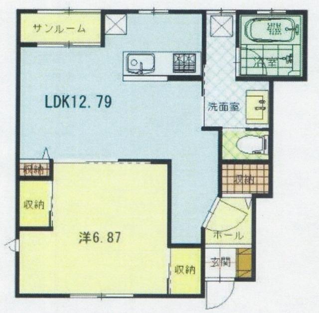  間取り図写真