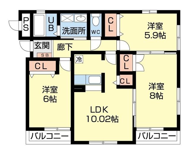 間取図(平面図)