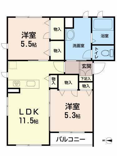 間取図(平面図)