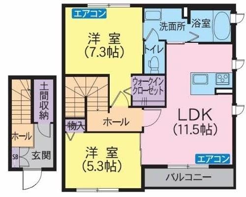 間取図(平面図)