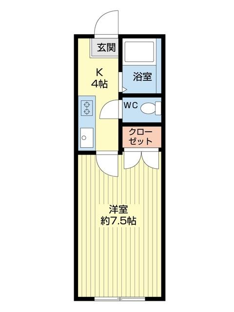 トピア新屋（202） 間取り図画像