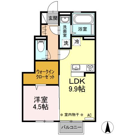 ル・ブランシェ（103） 間取り図画像