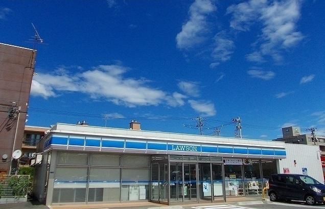 ローソン山王中島町店：110m