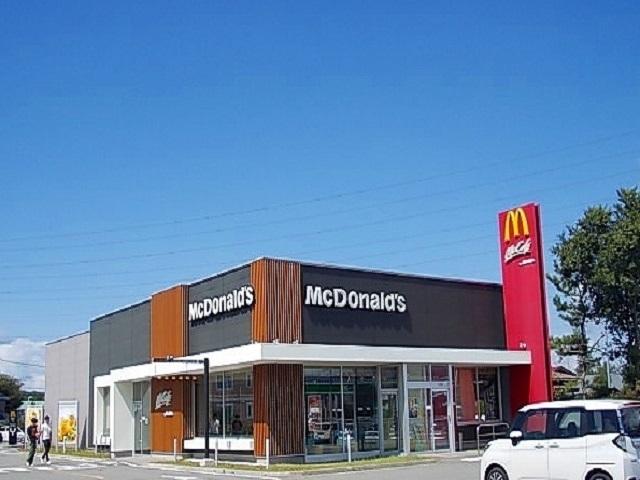 マクドナルド　飯島店：1600m
