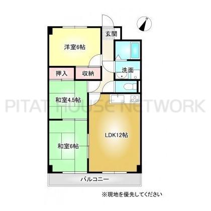  間取り図写真