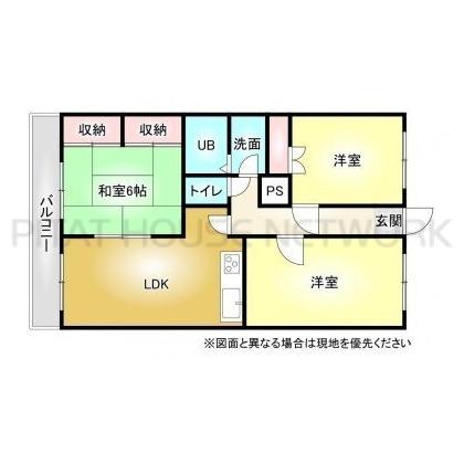  間取り図写真