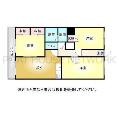  間取り図写真