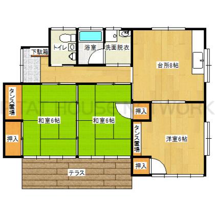  間取り図写真