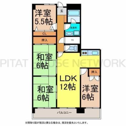  間取り図写真