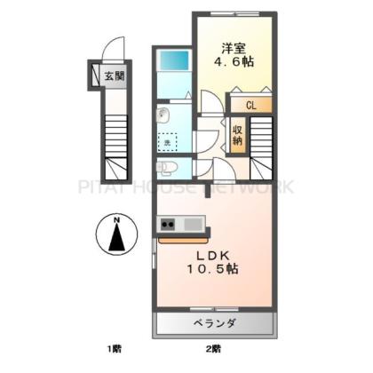  間取り図写真