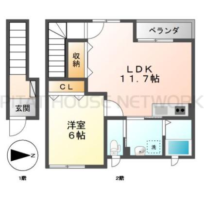  間取り図写真