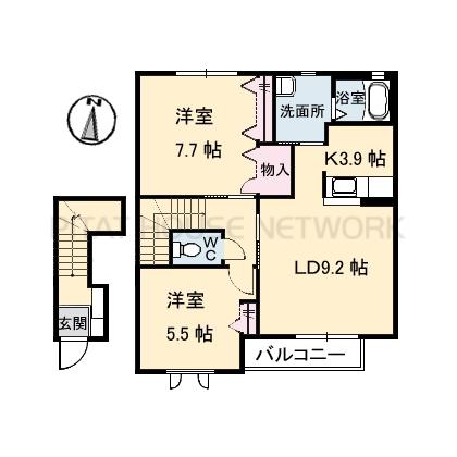  間取り図写真