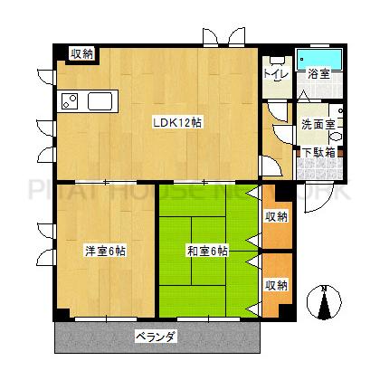  間取り図写真