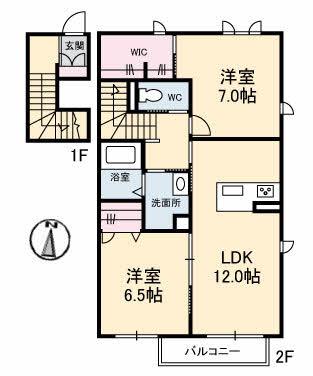  間取り図写真