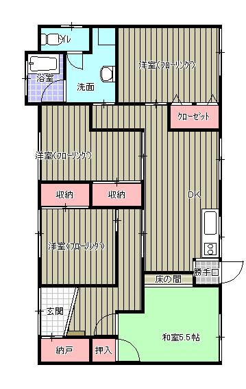  間取り図写真