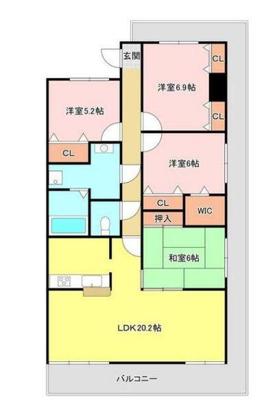  間取り図写真