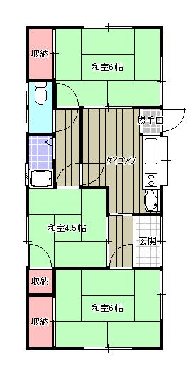  間取り図写真