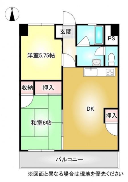  間取り図写真