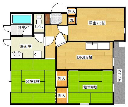  間取り図写真