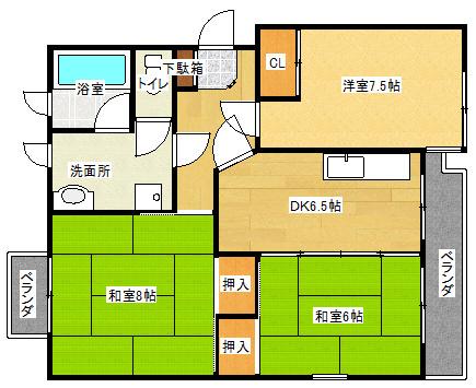  間取り図写真