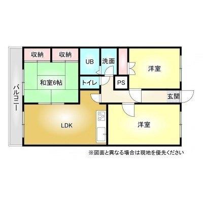  間取り図写真