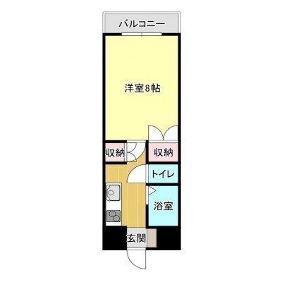 アーバンコート徳常（201） 間取り図画像