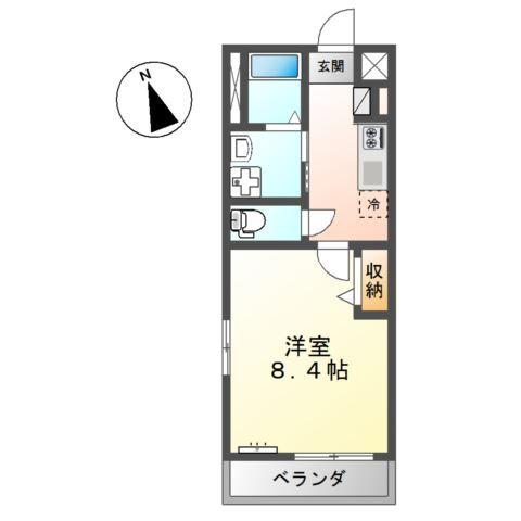 メゾン　プラージュ 間取り図画像