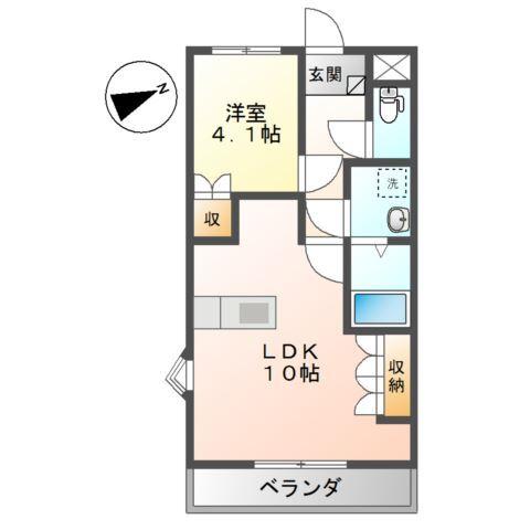 イーストリバー2 間取り図画像