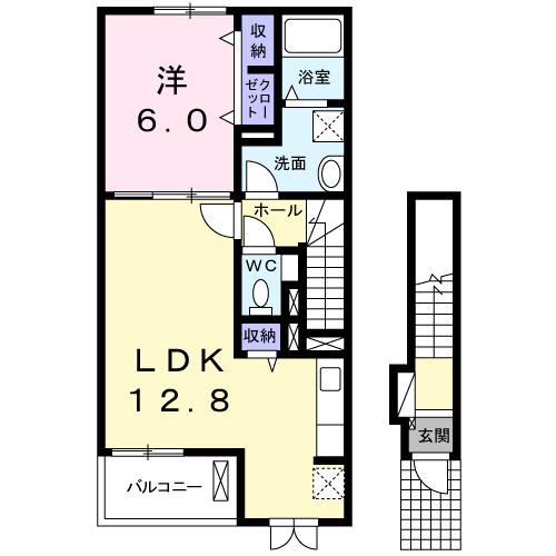 パトロネージュ（202） 間取り図画像