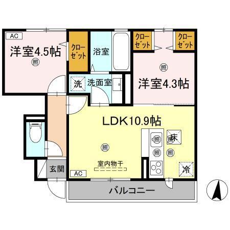  間取り図写真