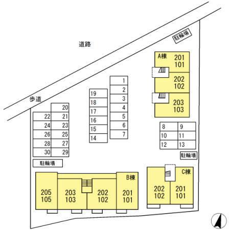 アン ソレイユ　C棟（C202） その他