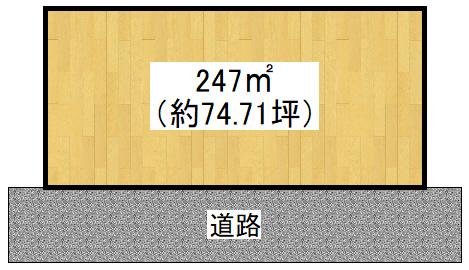 喜光地一丁目Ｈ様売土地 区画図