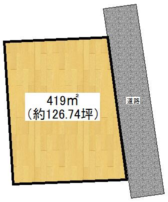 広々約126坪のお土地です！垣生小学校すぐ近くです！
