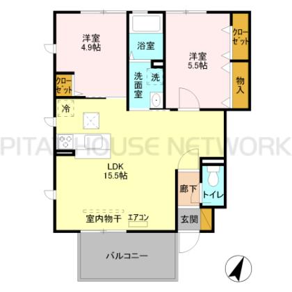  間取り図写真